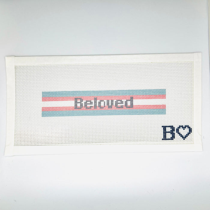Beloved Key Fob - Pink & Blue