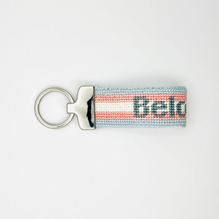 Beloved Key Fob - Pink & Blue