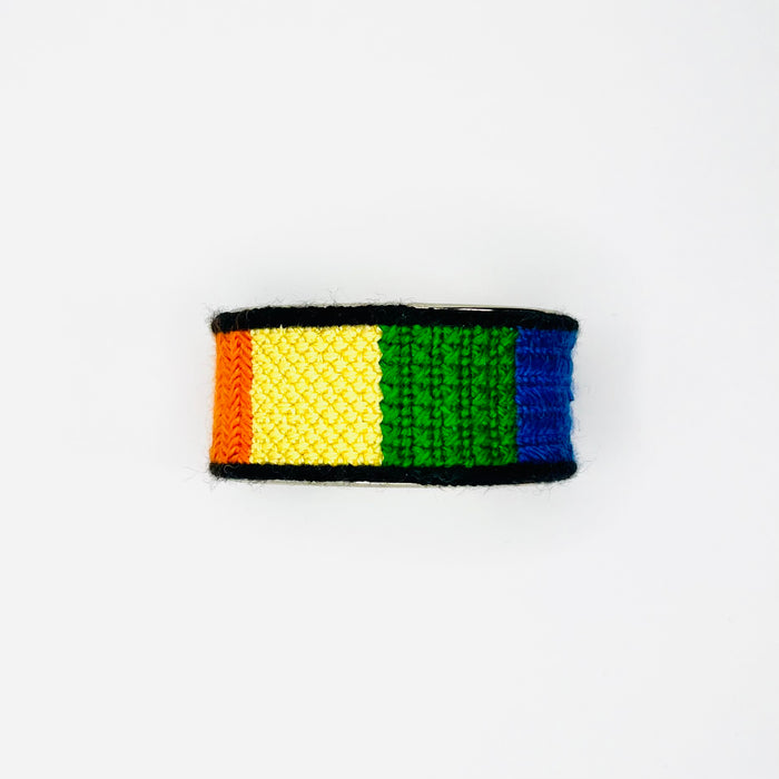 Pride Stripe Cuff Bracelet